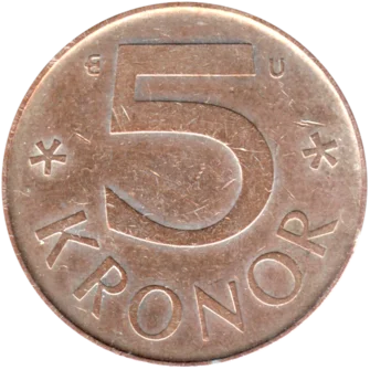 Preview 5 Kronor, 1984 reverse