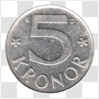 Preview 5 Kronor, 1987 reverse
