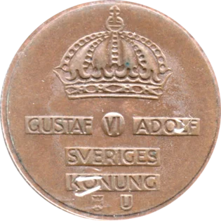 Preview 5 öre, 1963 obverse
