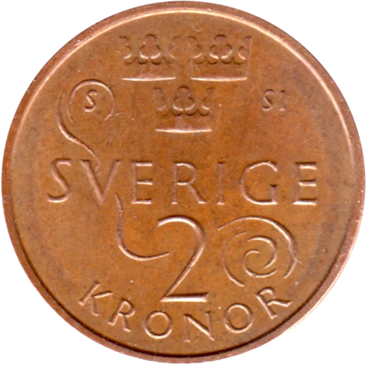 2 Kronor, 2016 Reverse