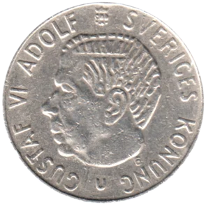 Preview 1 Krona, 1968 obverse