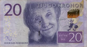Preview 20 Kronor, 2015 obverse