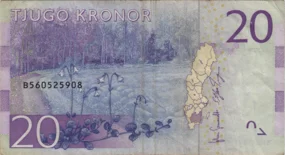 Preview 20 Kronor, 2015 reverse