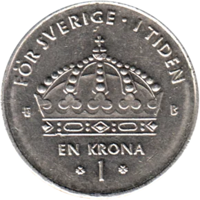 Preview 1 Krona, 2001 reverse