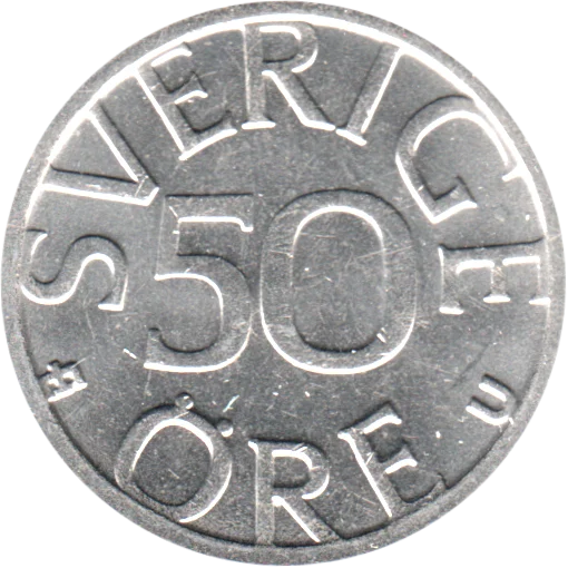 50 öre, 1978 Reverse