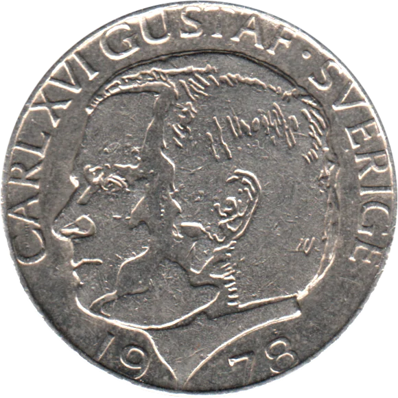 1 Krona, 1978 Obverse