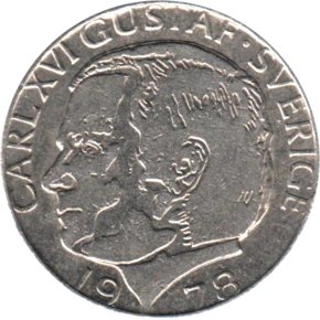 Preview 1 Krona, 1978 obverse