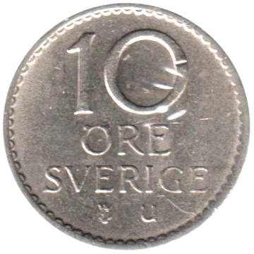 Preview 10 öre, 1966 reverse