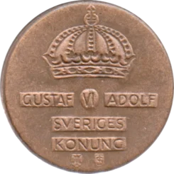Preview 2 öre, 1954 obverse