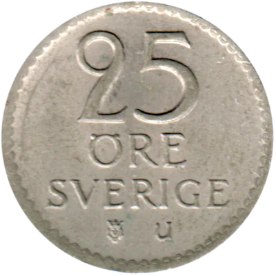 25 öre, 1970 Reverse