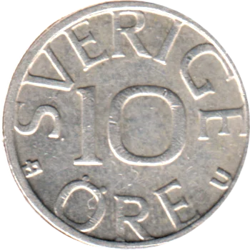 Preview 10 öre, 1980 reverse