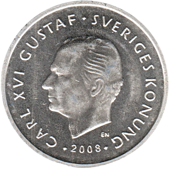 1 Krona, 2008 Obverse