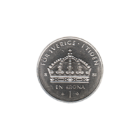 Preview 1 Krona, 2008 reverse