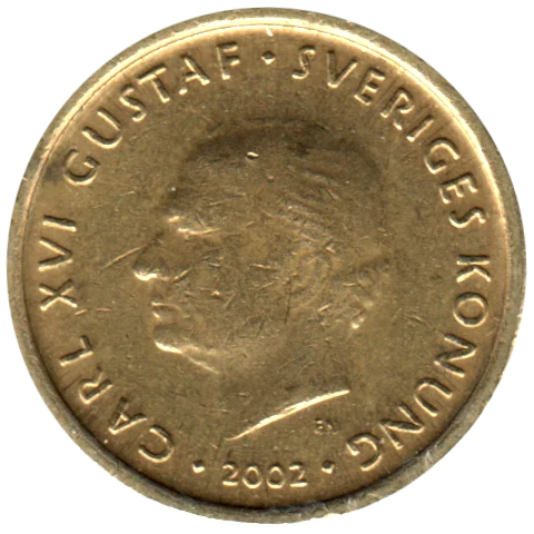 10 Kronor, 2002 Obverse