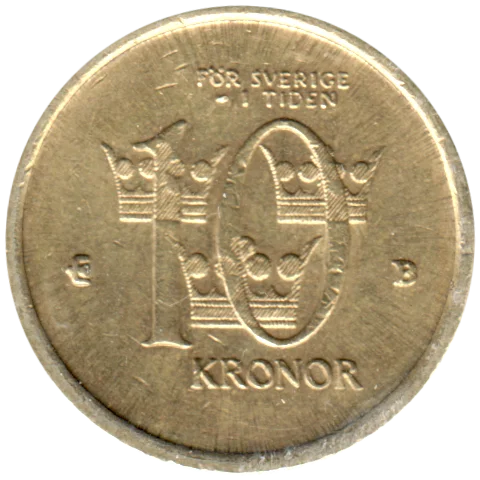 10 Kronor, 2002 Reverse
