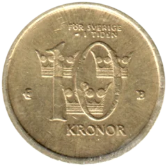 Preview 10 Kronor, 2002 reverse