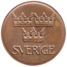Preview 5 öre, 1972 obverse