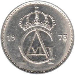 Preview 50 öre, 1973 obverse