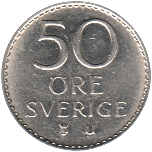 50 öre, 1973 Reverse