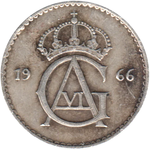 50 öre, 1966 Obverse