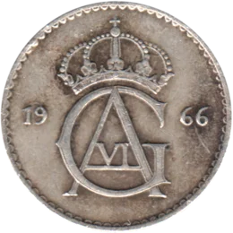 Preview 50 öre, 1966 obverse