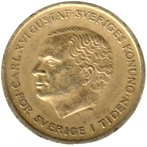 10 Kronor, 1991 Obverse