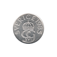 Preview 5 Kronor, 1985 obverse
