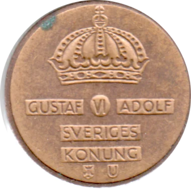 Preview 1 öre, 1968 obverse
