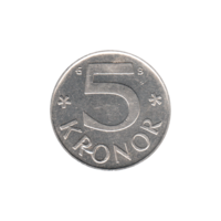 Preview 5 Kronor, 2000 reverse