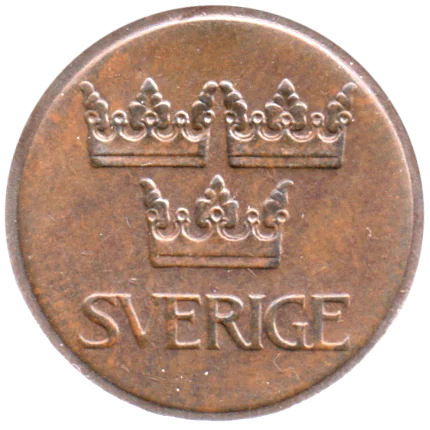 5 öre, 1973 Obverse