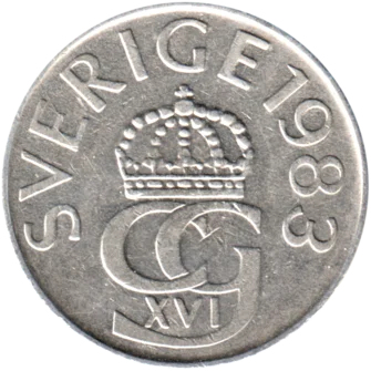 Preview 5 Kronor, 1983 obverse