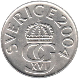 Preview 5 Kronor, 2004 obverse