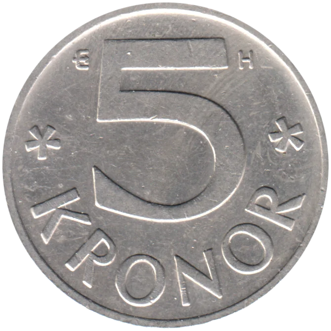 5 Kronor, 2004 Reverse