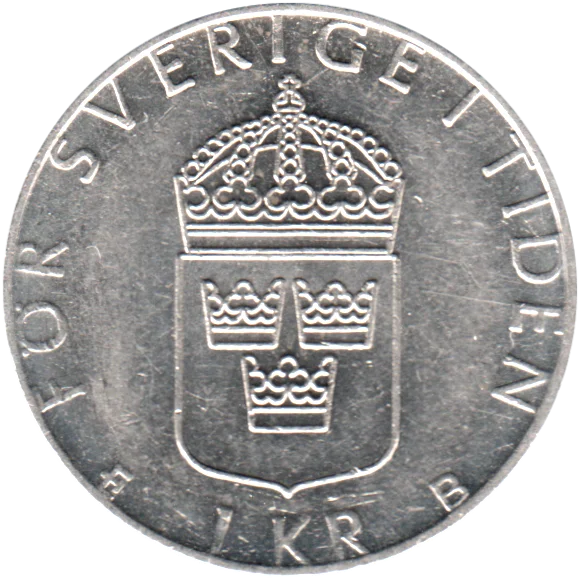 1 Krona, 2000 Reverse