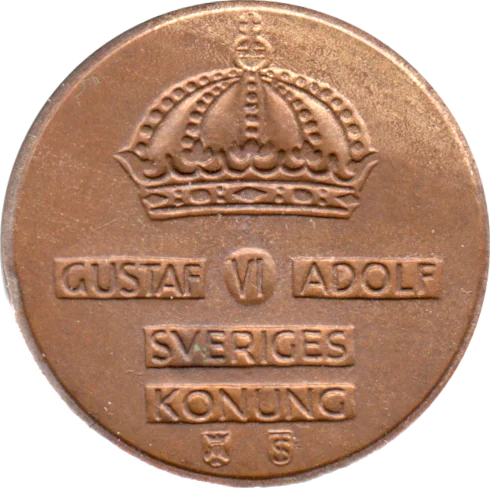 2 öre, 1959 Obverse