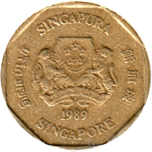 1 Dollar, 1989 Obverse