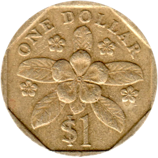1 Dollar, 1989 Reverse