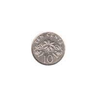 Preview 10 cents, 1989 reverse