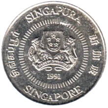 Preview 10 cents, 1991 obverse