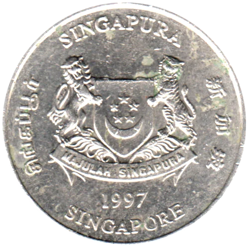 20 cents, 1997 Obverse