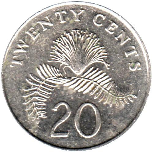 20 cents, 1997 Reverse
