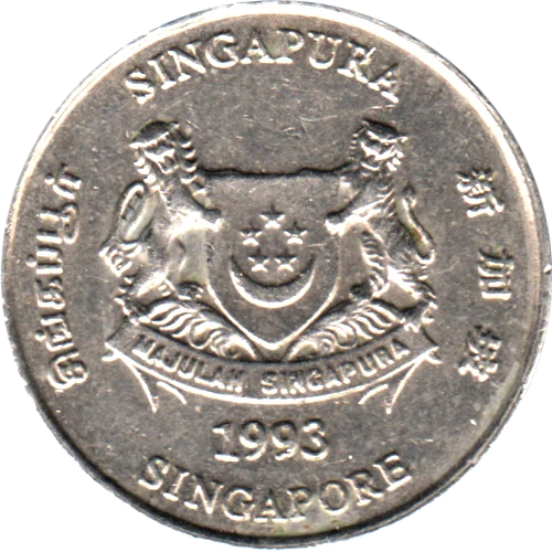 20 cents, 1993 Obverse