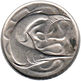 Preview 20 cents, 1978 obverse