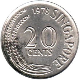 Preview 20 cents, 1978 reverse