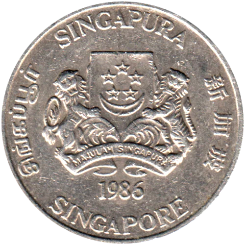 20 cents, 1986 Obverse