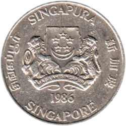 Preview 20 cents, 1986 obverse