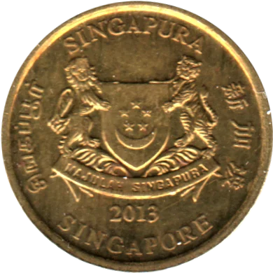 Preview 5 cents, 2013 obverse