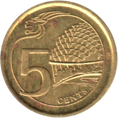 5 cents, 2013 Reverse