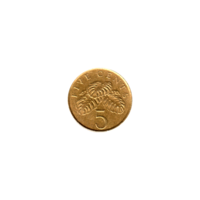 Preview 5 cents, 1995 reverse