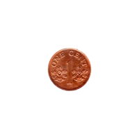 Preview 1 cent, 2000 reverse